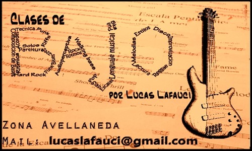 Clases de Bajo en Avellaneda