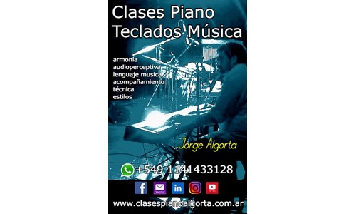 Clases Piano Teclados Música